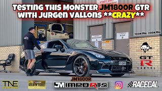 TESTING THIS MONSTER JM1800R NISSAN GTR WITH JURGEN VALLONS
“PUMP FUEL”