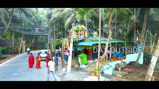 Temple annual celebration || Drone view @dayoutside