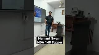 NDA Topper 148 Hemant Swami | No1 Best Defence Academy In Delhi For NDA CDS | Learn With Sumit