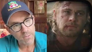 Chris Hemsworth, Ryan Reynolds Address 'Why Was Thor Crying?'