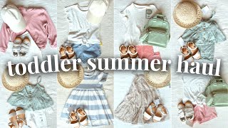 TODDLER SUMMER HAUL 2022 || MIX & MATCH TODDLER SUMMER OUTFITS || Taylor Marie Motherhood