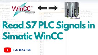 How to read Siemens S7 PLC tags in Simatic WinCC | PCS7 tag management