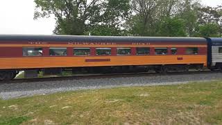 NKP 901 Arrives With The 2021 Ohio Rail Experience Train