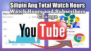 How To Check Total Watch Hours On Youtube Channel | Paano Malalaman Ang Total Watch Hours Sa Youtube