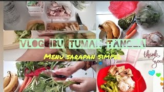 Kegiatan Ibu rumah tangga || menu sarapan simpel #dailyvlog #rutinitaspagihari #kegiatanpagihari