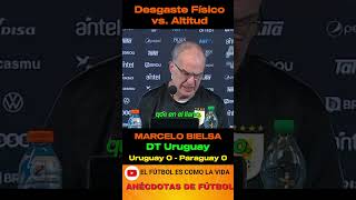 Marcelo Bielsa: Desgaste Físico vs Altitud #shorts #futbol #bielsa #FutUru #uruguay #laceleste