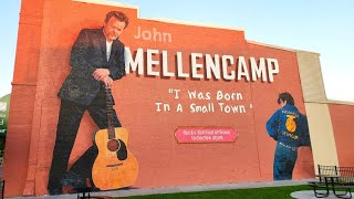 I Bought JOHN MELLENCAMP's Drums! Tour of John's House, NEW Statue & Antique Store!