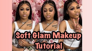 Client Makeup Tutorial Soft Glam 😍 | Chicago Mua