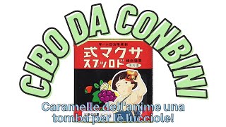 cibo da conbini giapponese: caramelle zuccherate dell'anime una tomba per le lucciole