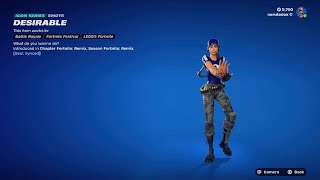 NEW Desirable Emote Fortnite