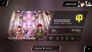 [Phigros] t+pazolite - You are the Miserable (HD Lv.11) | ALL PERFECT