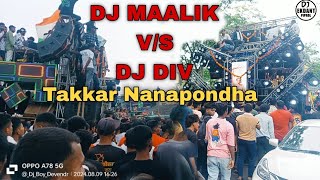 Dj Maalik VS Dj Div Vankal Full Public  Op Full Horn K Sath DJ EKDANT DHARAMPUR@djdivvankal9181