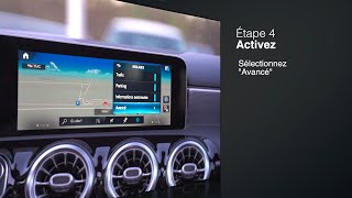 TUTORIAL Français - Radars et tuteurs pour le système de navigation Mercedes MBUX