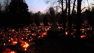 All Saints' Day in Białystok, Poland (Wszystkich Świętych)