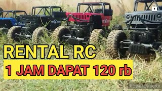 Rock crawler 1:18 - Rental Rc 1 jam Dapat 120 ribu