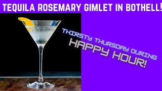 Tequila Rosemary Gimlet Recipe