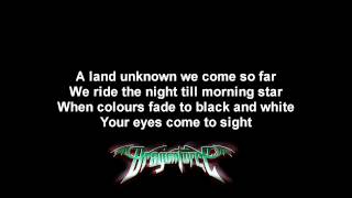 DragonForce - Heart Of A Dragon | Lyrics on screen | HD