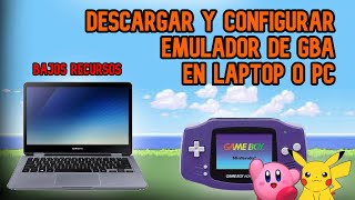 Forma de Jugar juegos de GBA en PC / Descargar Visual boy Advance