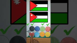 تصميم اعلام الدول العربية/Arab countries flags 🌍 #رسم #palestin #shortvideo #فلسطين #shorts