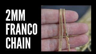 10k Franco Chain 2mm