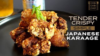 Japanese PONZU Fried Chicken with simple ingredients! | Crispy & Gluten-Free KARAAGE at home!