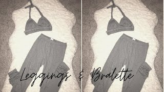 DIY Tutorial: Upcycling TWO Pairs of Leggings into a Stylish Stacked Leggings & Bralette Set!