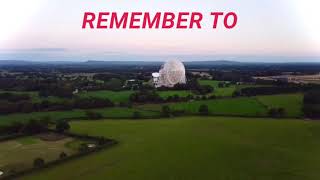 JODRELL BANK CHESHIRE 2021 BY DRONE DJI. CHESHIRE LIFE KNUTSFORD LIFE.....