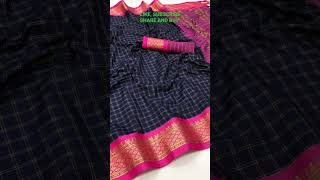 Heavy rich cotton silk sarees for Rs. 850