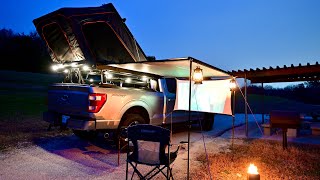 Rooftop tent movie setup w/ a bug apocalypse and disgusting dessert!