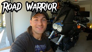 Harley Davidson Dyna FXDF Memphis Road Warrior Fairing Installation