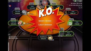 Ночная катка в покерок 17.05.2019 Нокауты на Pokerstars за 22$ Часть 1