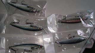 Unboxing 3D lures for casting mga Master