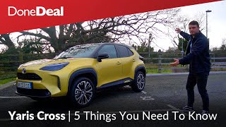 5 Features on the Toyota Yaris Cross | DoneDeal Car Reviews