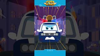 [SUPERWINGS #shorts] Halloween Police Car | Superwings Song | Super Wings #superwings #jett