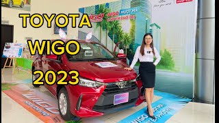 Toyota Wigo 2023 | Nâng cấp toàn diện| chỉ 109 triệu có xe đi ngay | Toyota Pháp Vân