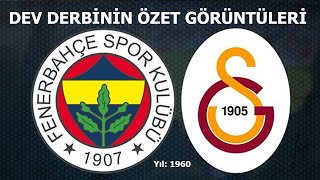 Galatasaray - Fenerbahçe Dev Derbinin Özet Görüntüleri