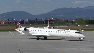 Lufthansa Cityline CRJ-900 landing at Graz Airport | D-ACNJ