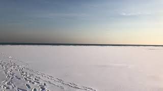 Exploring Snow Covered Beach pt.2