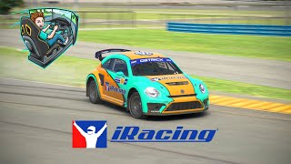 First Ever Iracing Rallycross race !! WOW this is fun !!