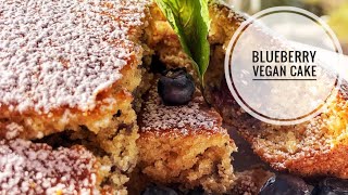 Blueberry Vegan Cake