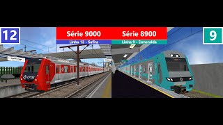 CPTM/ViaMobilidade | Séries 8900 e 9000