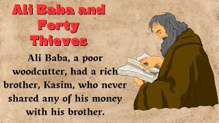 Ali Baba And Forty Thives⭐ Level 2 ⭐ Learn English Through Story • Listening English Story•Audiobook