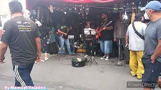 Grupo De Rock Tocando Maria En El Tianguis