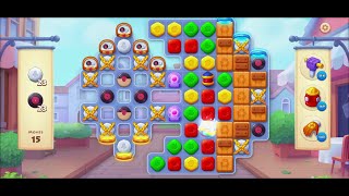 TOWNSHIP   Colorful Puzzle  Match -3  game level # 2140