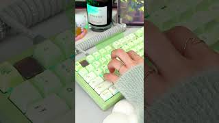 Leobog Hi75 green | #ASMR #tippytaps