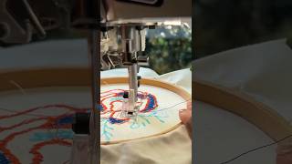 How to Embroider with a Regular Sewing Machine #sewing #embroidery