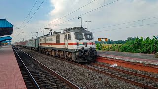 FASTEST Trains of Eastern Railways Blazing at MPS in HOWRAH DHANBAD High Speed Rail Corridor