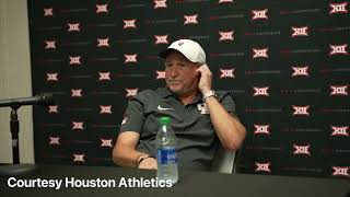 Houston Cougars Dana Holgorsen following 49-28 loss to Texas Tech