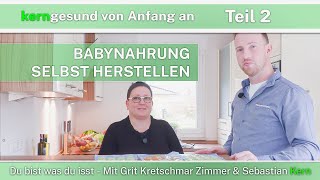 Babynahrung selber herstellen!