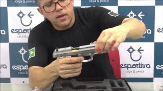 Pistola Taurus PT 92 Cal. 9Mm -  Inox